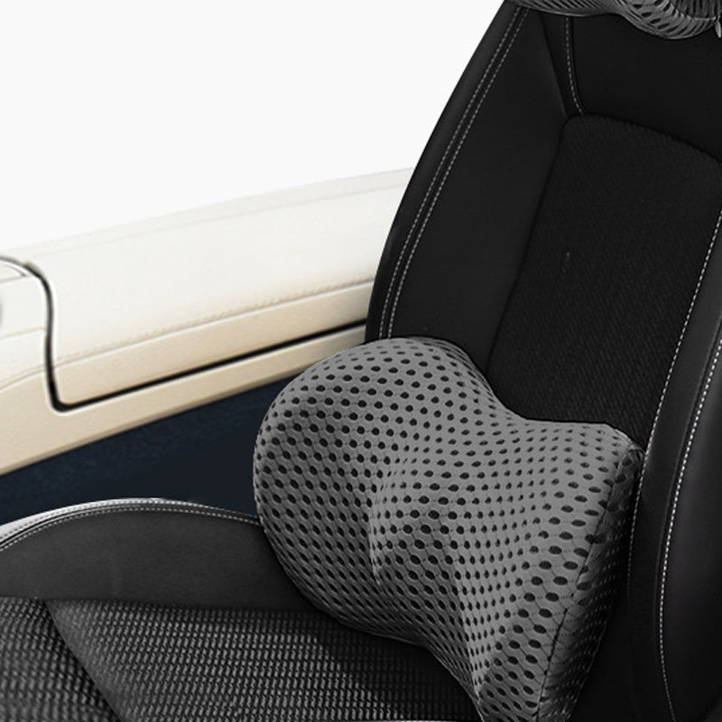 Memory Foam Car Lumbar & Headrest Support Set