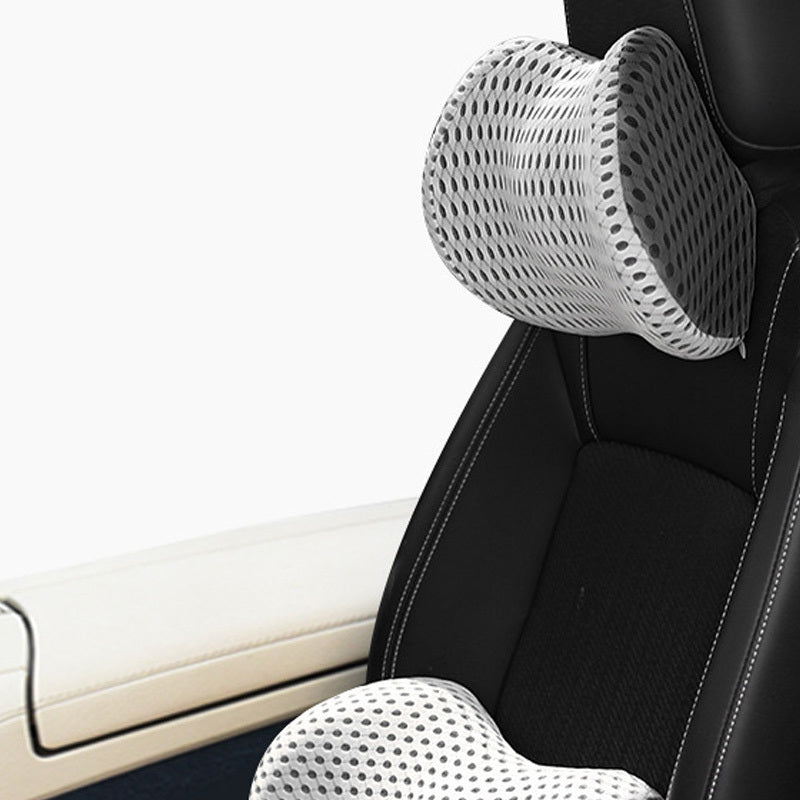 Memory Foam Car Lumbar & Headrest Support Set