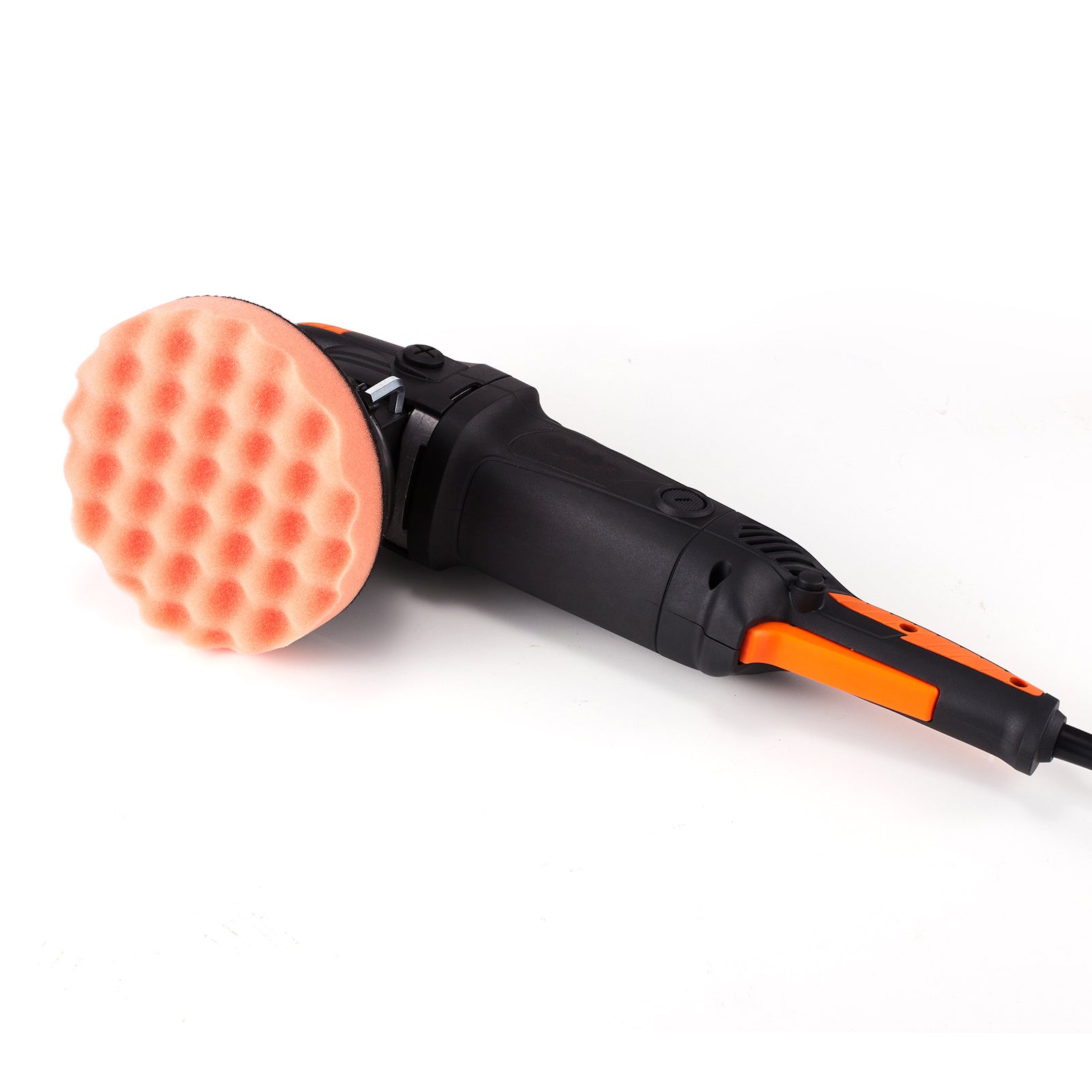 VEVOR Buffer Polisher, 6-Inch Random Orbital Polisher For Car Detailing, 6 Variable Speed ​​1900-4600RPM Dual Action Polisher Waxer Kit, With Detachable Handle For Car, Boat, Polishing, Waxing 