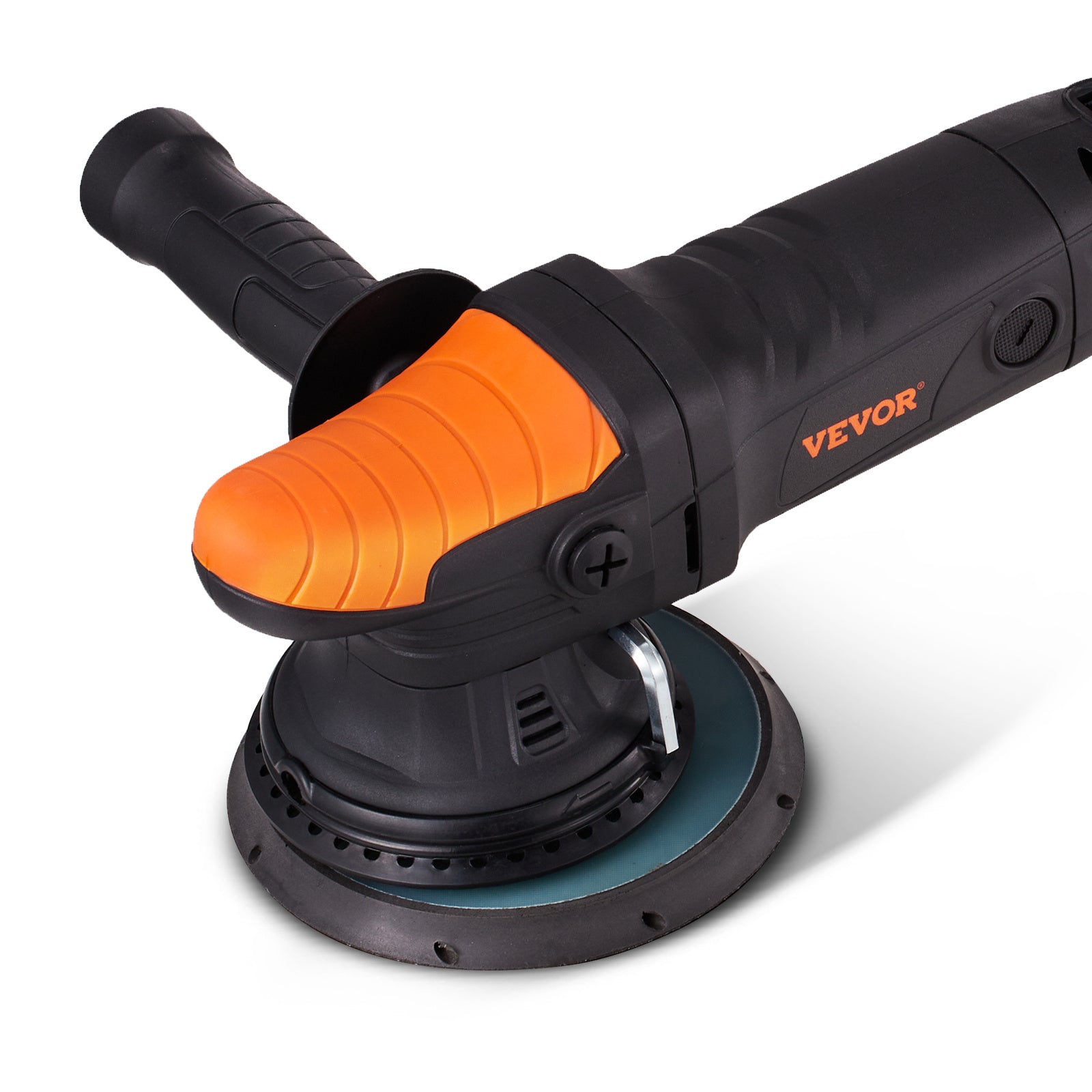 VEVOR Buffer Polisher, 6-Inch Random Orbital Polisher For Car Detailing, 6 Variable Speed ​​1900-4600RPM Dual Action Polisher Waxer Kit, With Detachable Handle For Car, Boat, Polishing, Waxing 